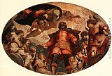 Jacopo Robusti Tintoretto Wall Art - Glorification of St Roch